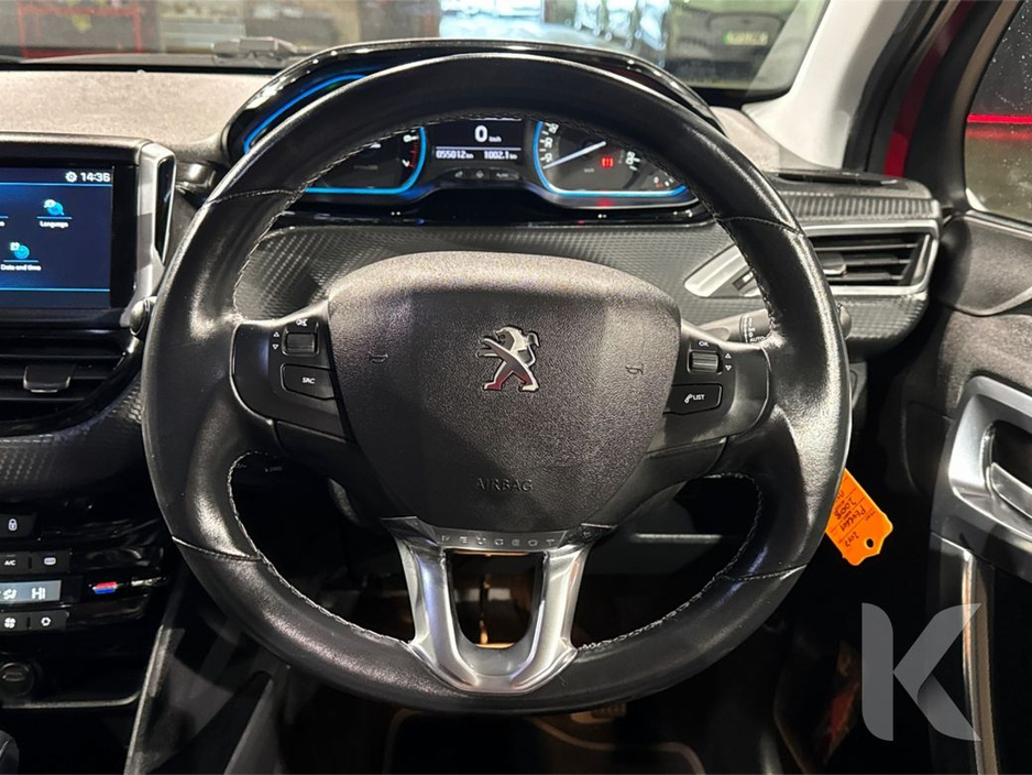 2017 Peugeot 2008 BLACK HALF LEATHER - FACTORY ALLOYS - REVERSE CAMERA €12,950