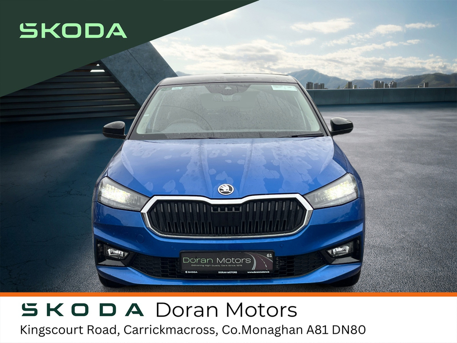 2025 Skoda Fabia SEL 1.0 TSI 95BHP 5DR €26,500