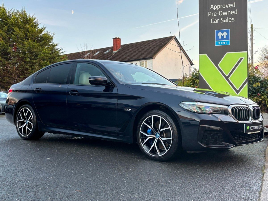 2023 BMW 5 Series 530E M-SPORT SUNROOF IVORY LEATHER €44,995