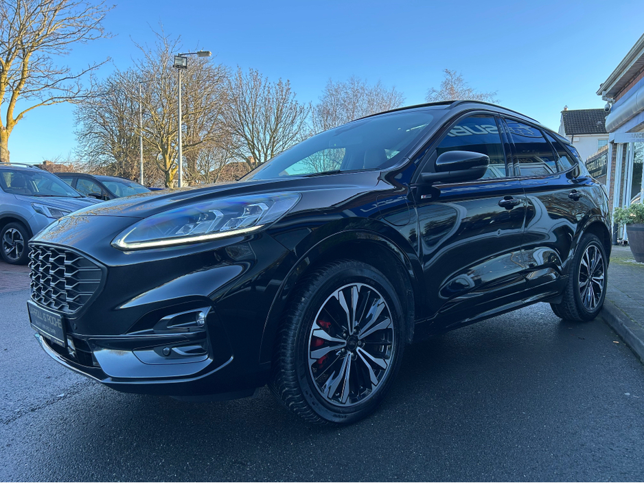 2022 Ford Kuga ST-LINE X ED PHEV CV EDITION - STunning Hybrid SUV in Black with Mega-Spec. - Top Trade-Ins & Great Finance Deals - Assured Dealer Warranty - €25,950