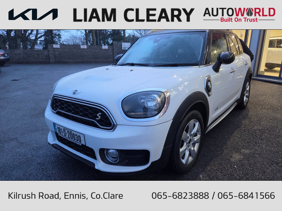 2018 MINI Countryman S E ALL4YU72 4DR AUTO ALL4 YU72 COOPER €19,995