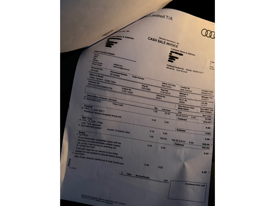 2015 Audi A1 SPORTBACK 1.4 TDI 90 SE 4DR €9,990