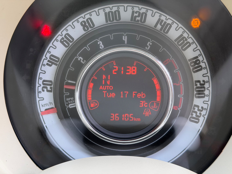 2015 Fiat 500 1.2 69hp Lounge Plus €8,499