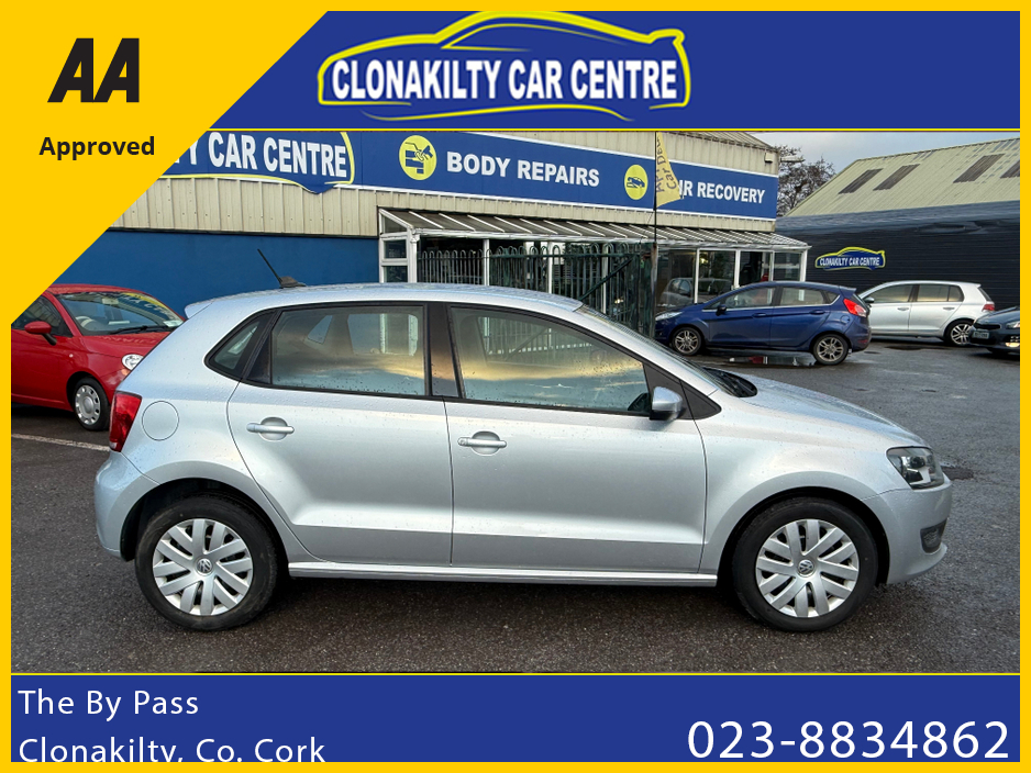 2012 Volkswagen Polo One Owner Vw Polo 1.2 Tsi Automatic €8,950