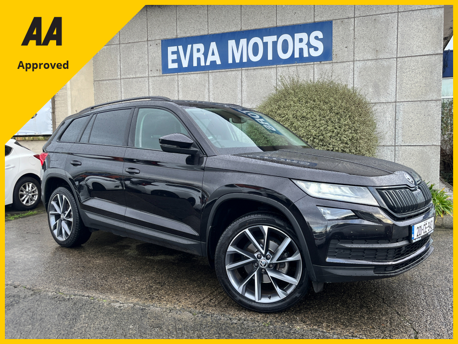2020 Skoda Kodiaq 7 SEATER 4x4 STYLE AUTOMATIC 2.0 DIESEL //MASSIVE SPEC//CANTON SOUND SYSTEM//PANORAMIC GLASS ROOF//FULL LEATHER HEATED FRONT AND REAR SEATS// €36,950