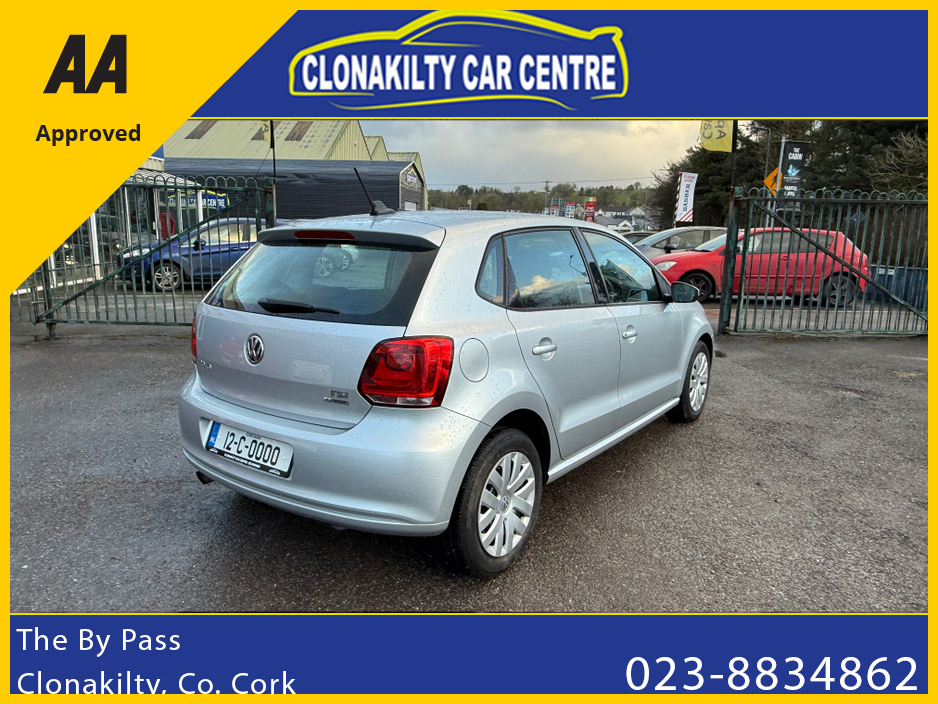2012 Volkswagen Polo One Owner Vw Polo 1.2 Tsi Automatic €8,950