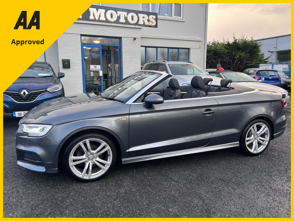 2017 Audi A3 2017 AUDI A3 2.0TDI S LINE CABRIO €17,950