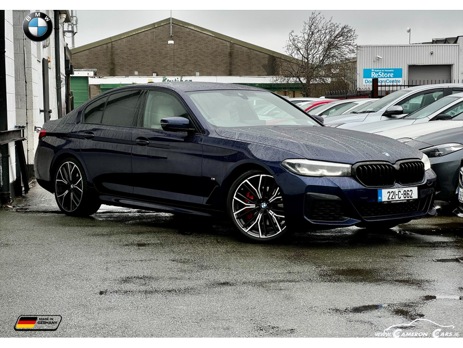2022 BMW 5 Series 520d MSPORT LCI ROYAL NAVY €38,950