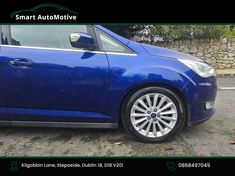 2017 Ford C-Max Titanium 1.5 Tdci Manual * Low Mileage * Only One Previous Owner * Great Condition Throughout * New NCT 02.2028 * Fully Serviced and Professionally Valeted * Top Specification *  6 Months Warranty * €10,950