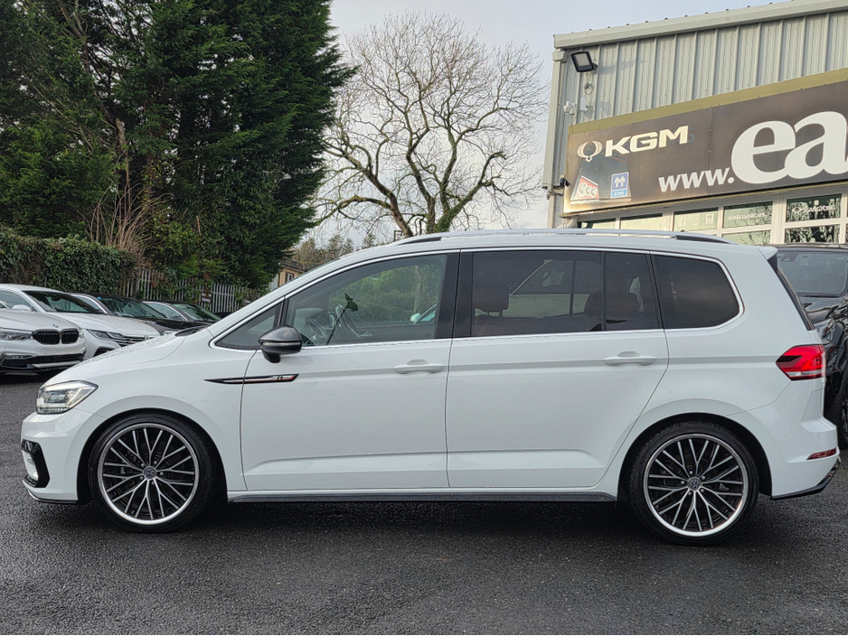2017 Volkswagen Touran 1.4 R LINE EDITION LEATHER 7 SEATER CARPLAY ANDROID AUTO LARGE TOUCH SCREEN - SPECIALISING IN IMPORTS OF GERMAN AUTOMATIC HI SPEC €19,950