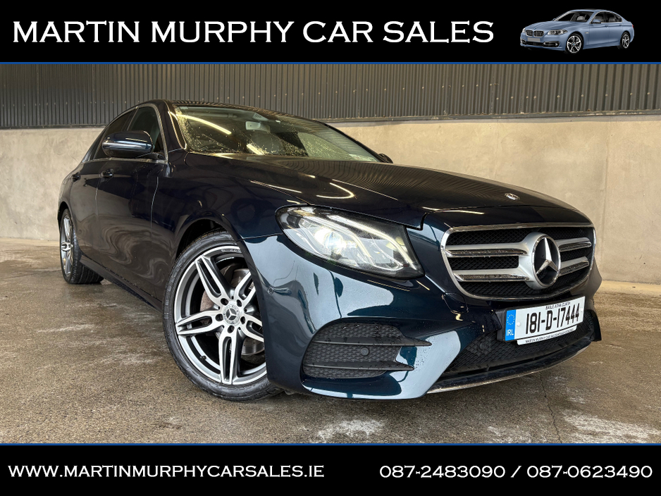 2018 Mercedes-Benz E Class E220D AMG AUTO * LOW KMS * €25,950