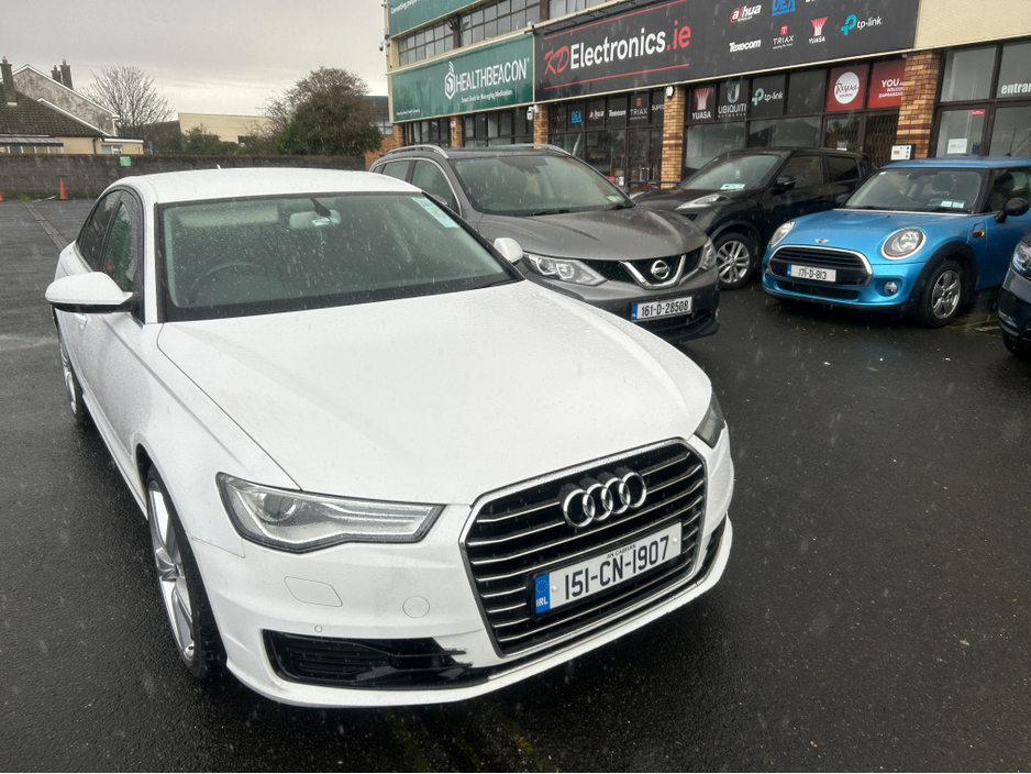 2015 Audi A6 2.0 TDI AUTOMATIC////TINY MLS///FULL LEATHER///AIR CONDITIONING FRONT AND REAR///FULLY SERVICED TIMING BELT AND WATERPUMP DONE////BRAND NEW NCT UNTIL 2027///LOW TAX JUST 200E €11,950