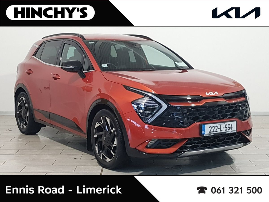 2022 Kia Sportage 1.6 CRDi SCR MHEV 136 ps 6iMT GT Line €33,900