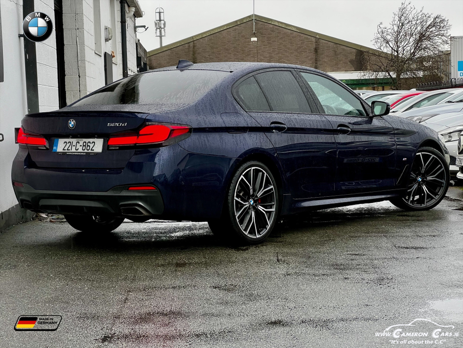 2022 BMW 5 Series 520d MSPORT LCI ROYAL NAVY €38,950