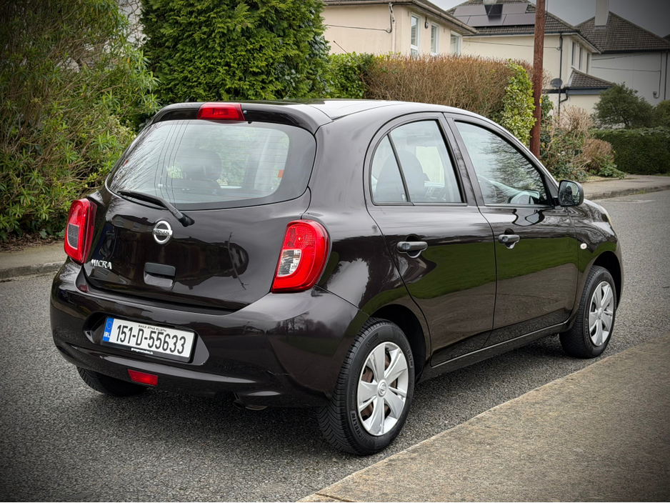 2015 Nissan Micra 1.2 Petrol 5dr Hatchback | AA approved | Full service history | 2 keys | March 27 nct | Sold serviced and valeted with a full motor history check supplied | Warranty provided. €7,900