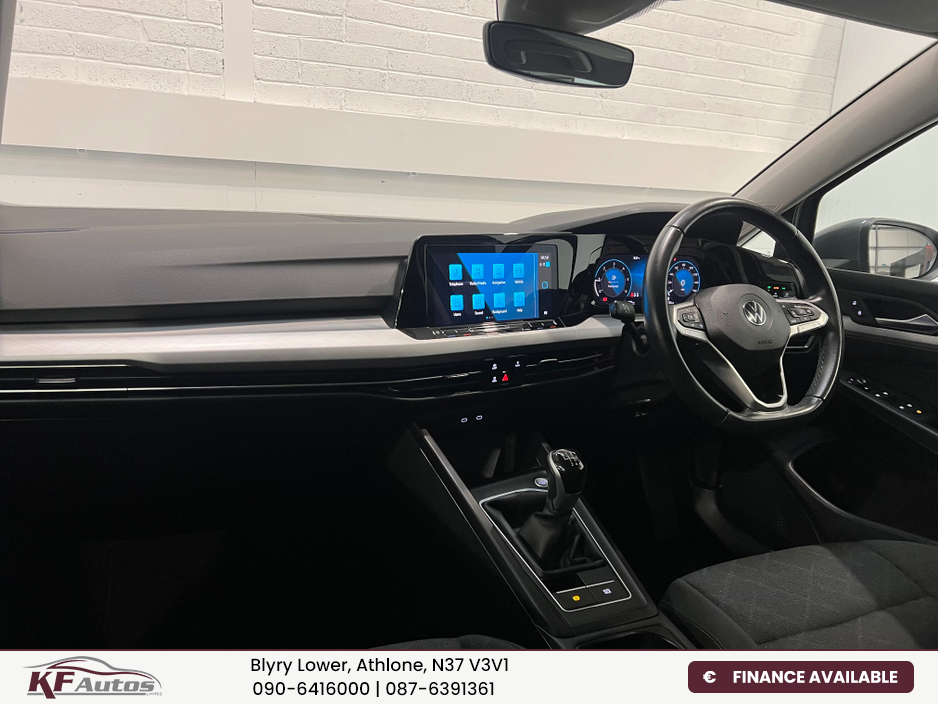 2022 Volkswagen Golf Life 2.0TDI 6 Speed Manual 115bhp 5dr  - 222 Reg €24,995