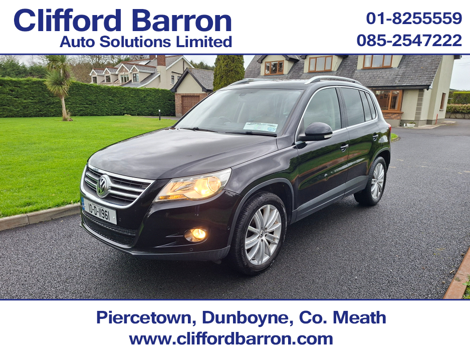 2010 Volkswagen Tiguan SPORT 2.0 TDI MANUAL 6SPEED FWD 140HP BLUEMOTION 5DR €6,750
