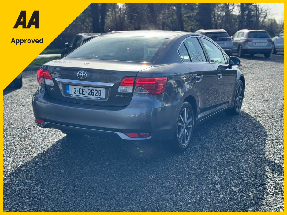 2012 Toyota Avensis 2.0 D-4D TR 4DR OVERMOUNT €5,450