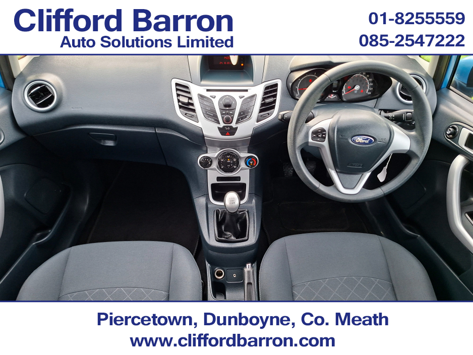 2012 Ford Fiesta 1.4 EDGE 95 5DR 95BHP €6,789