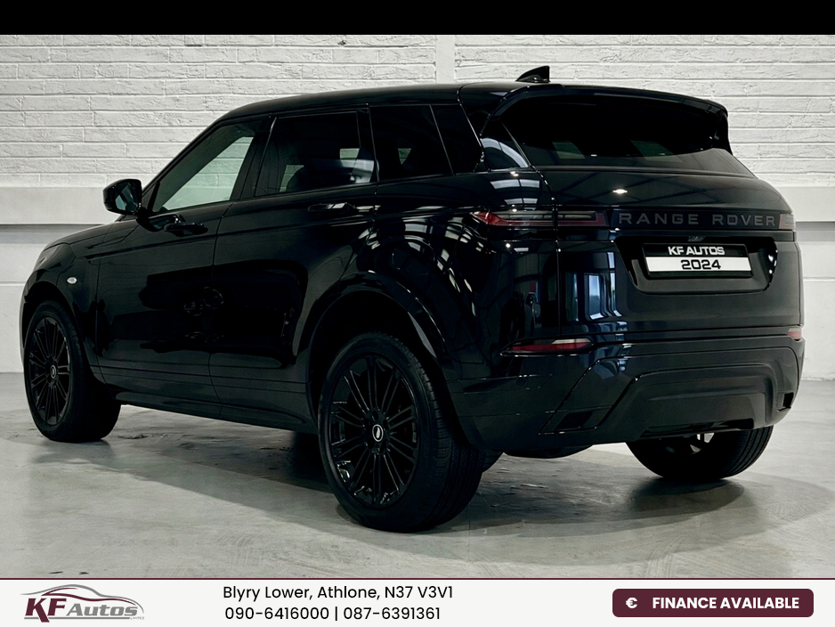 2024 Land Rover Range Rover Evoque HSE Dynamic PHEV 265bhp 5dr Auto - 241 Reg €55,995