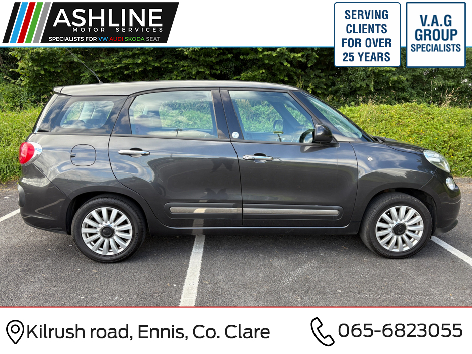 2016 Fiat 500l 500L MP POP STAR 1.3 MULTIJET 4 4DR €9,995