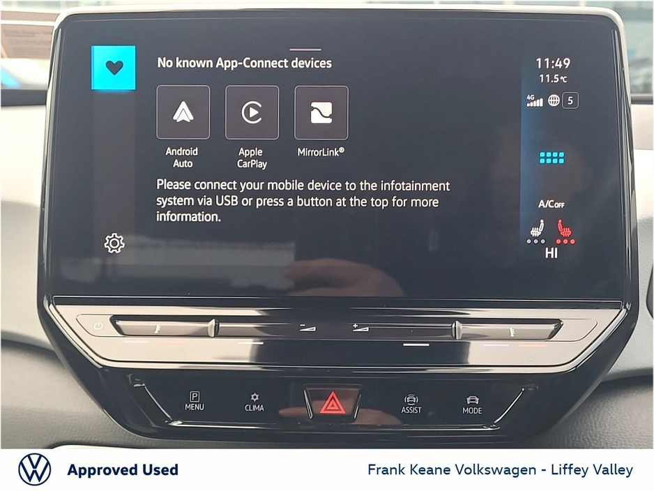 2022 Volkswagen ID.3 58KWH LIFE DX 204HP *REAR VIEW CAMERA* *PRIVACY GLASS* *18" ALLOYS* *HEATED SEATS* *CARPLAY / ANDROID AUTO* *BATTERY CERTIFIED* *PCP FINANCE AVAILABLE* €22,995