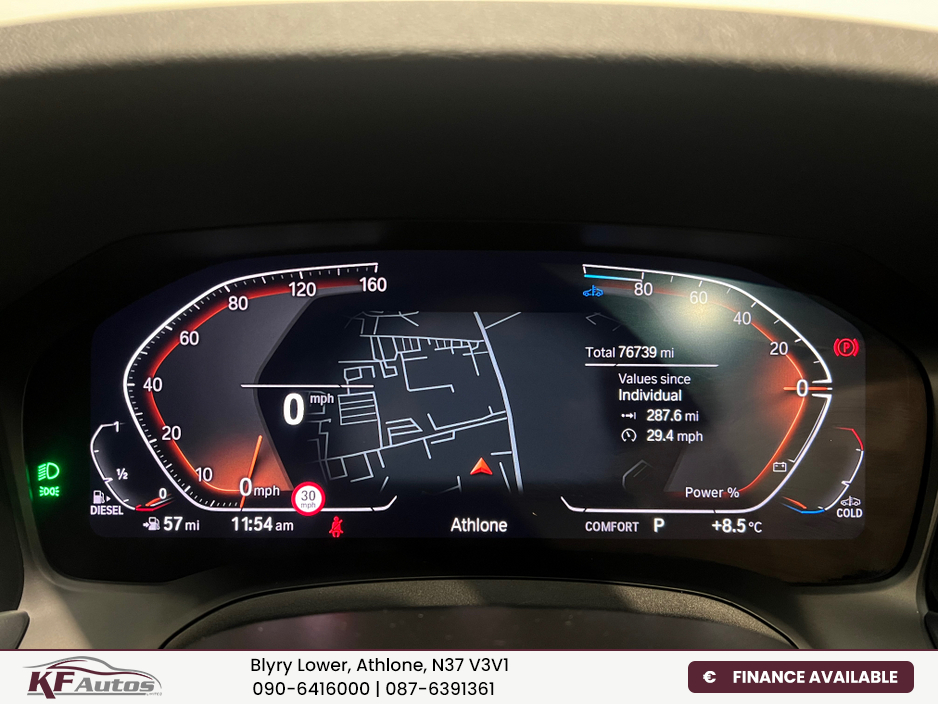 2022 BMW 3 Series 320d M Sport 190bhp 4dr Auto - 222 Reg €36,995