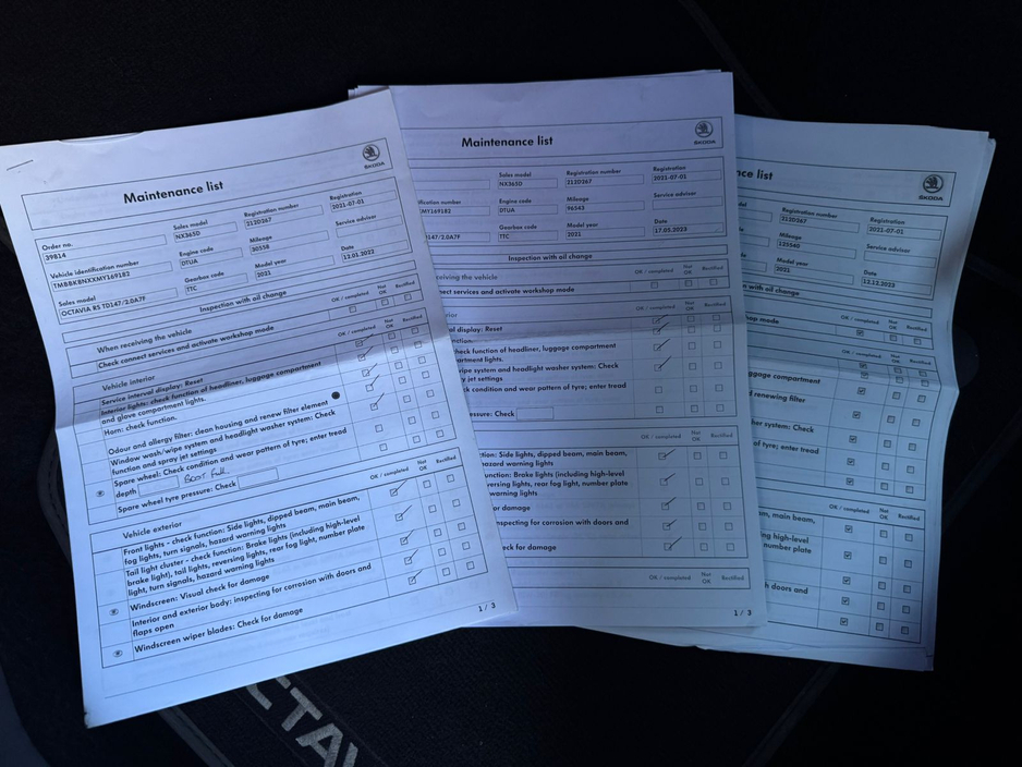 2021 Skoda Octavia RS 2.0 TDI 200BHP DSG 5DR AUTO €25,800