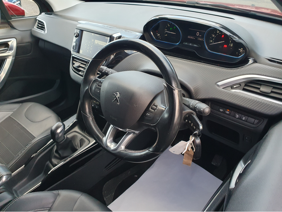 2016 Peugeot 2008 ALLURE 1.2L PETROL 82BHP MANUAL NCT 02/27 FINANCE AVAILABLE @ €47 PER WEEK 2 KEYS/ PARKING SENSORS/ HALF LEATHER SEATS/ TOUCH SCREEN MEDIA/ HISTORY CHECKED €8,750