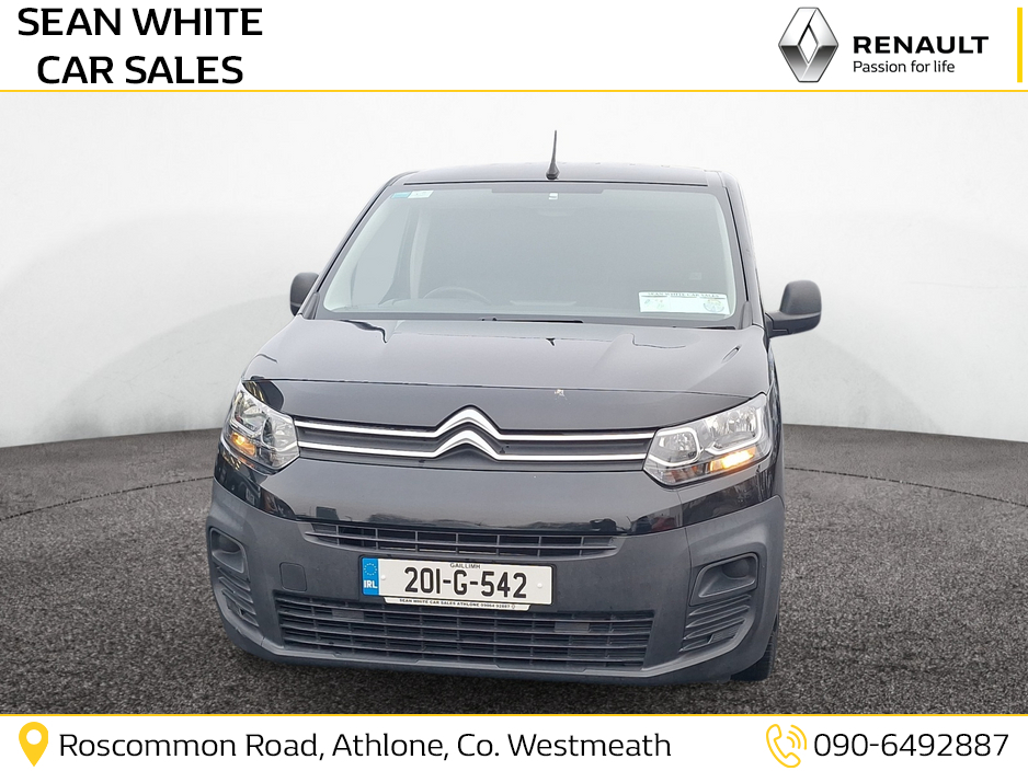 2020 Citroen Berlingo ENT 1.5 BLUE HDI 75 650 650KG M 3DR €14,000