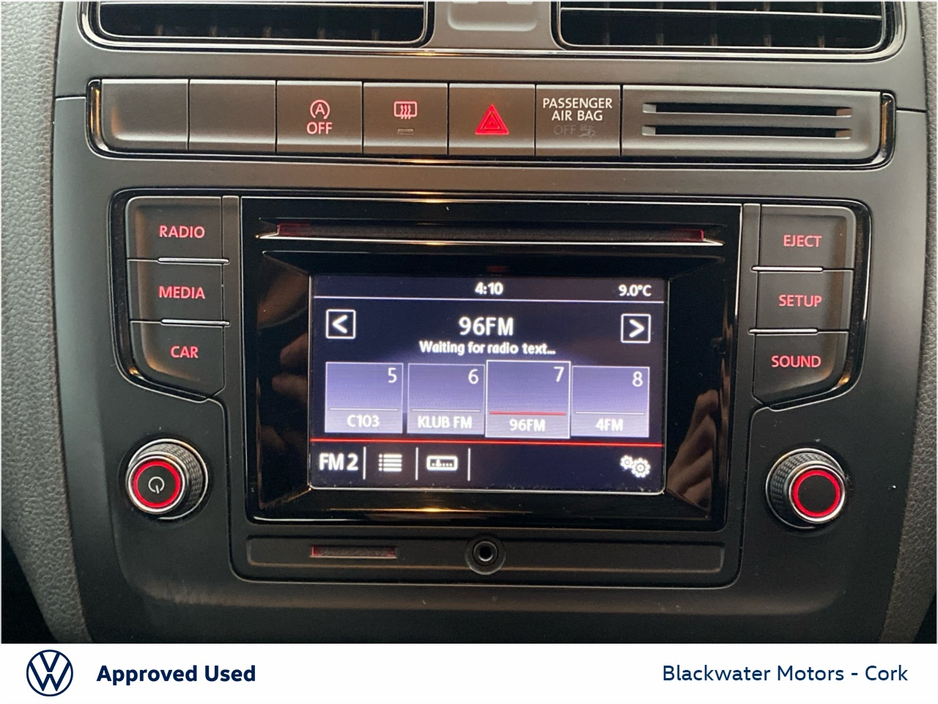 2014 Volkswagen Polo 1.0 60BHP 5DR TRENDLINE *AS IS SALE* 3 MONTHS WARRANTY €9,995