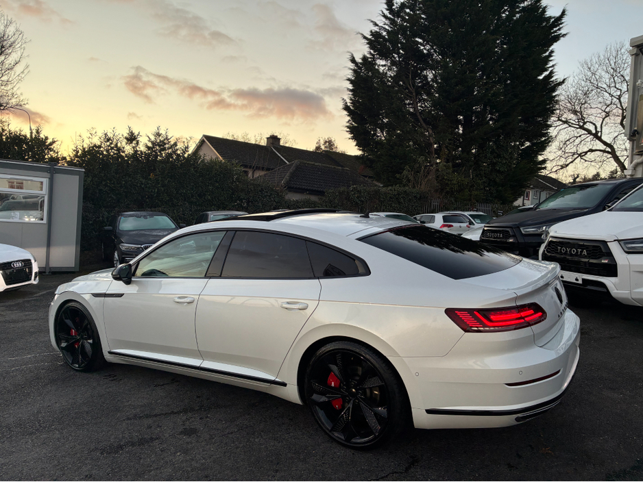 2019 Volkswagen Arteon ( 192 ) 2.0 TSI PANORAMIC SUNROOF 4 MOTION 280BHP VIRTUAL DASH FULL LEATHER HEATED ELECTRIC SEATS SAT NAV CARPLAY ANDROID AUTO BLIND SPORT PARKING SENSORS SELF PARKING ASSIST 360 CAMERA DYNAUDIO SOUND €30,950