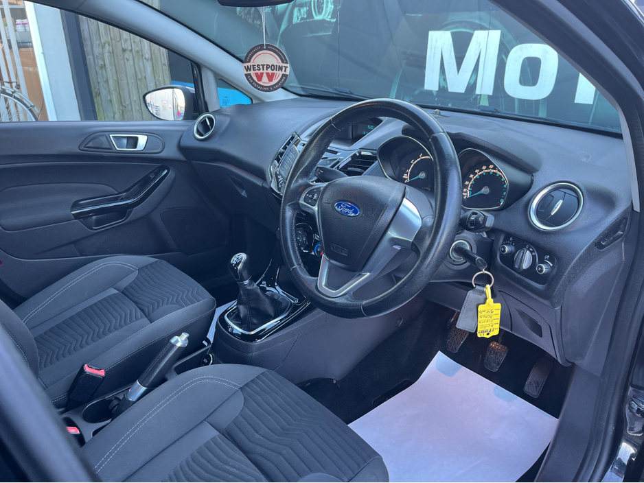 2013 Ford Fiesta ZETEC, 1.2, MANUAL, NEW NCT 01/2027, LOW INSURANCE, LOW TAX €7,995