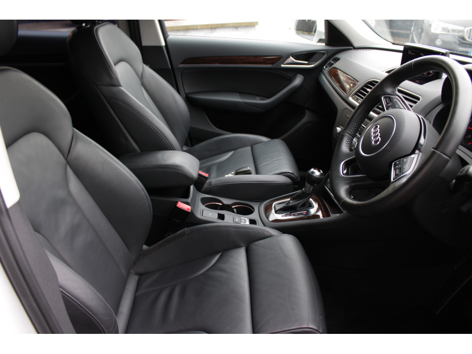 2017 Audi Q3 1.4TFSI SPORTLINE 5DR ESTATE AUTO // FULL BLACK LEATHER // BUY WITH CONFIDENCE AA AND SIMI APPROVED DEALER 2026 // FINANCE ARRANGED // ALL TRADE INS WELCOME // €19,950