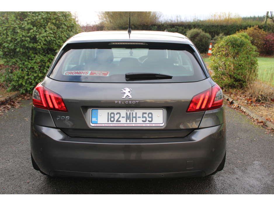 2018 Peugeot 308 B6 F/L ACTIVE 1.6 BLUE HDI 100 4DR €9,595