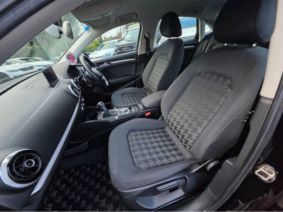 2015 Audi A3 Saloon 1.4 TFSI AUTOMATIC - SALOON  - REV CAMERA - PARKING SENSORS - ALLOYS - LOW TAX BAND LOW MILEAGE €15,750