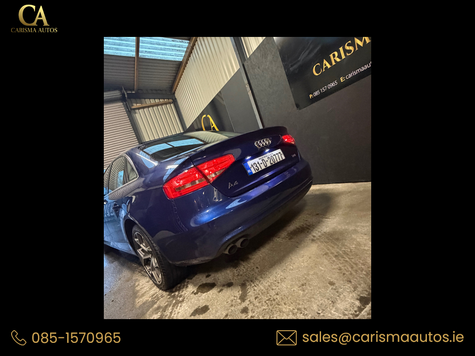 2013 Audi A4 2.0 TDI AUTO AMBIENT LIGHTING €7,950