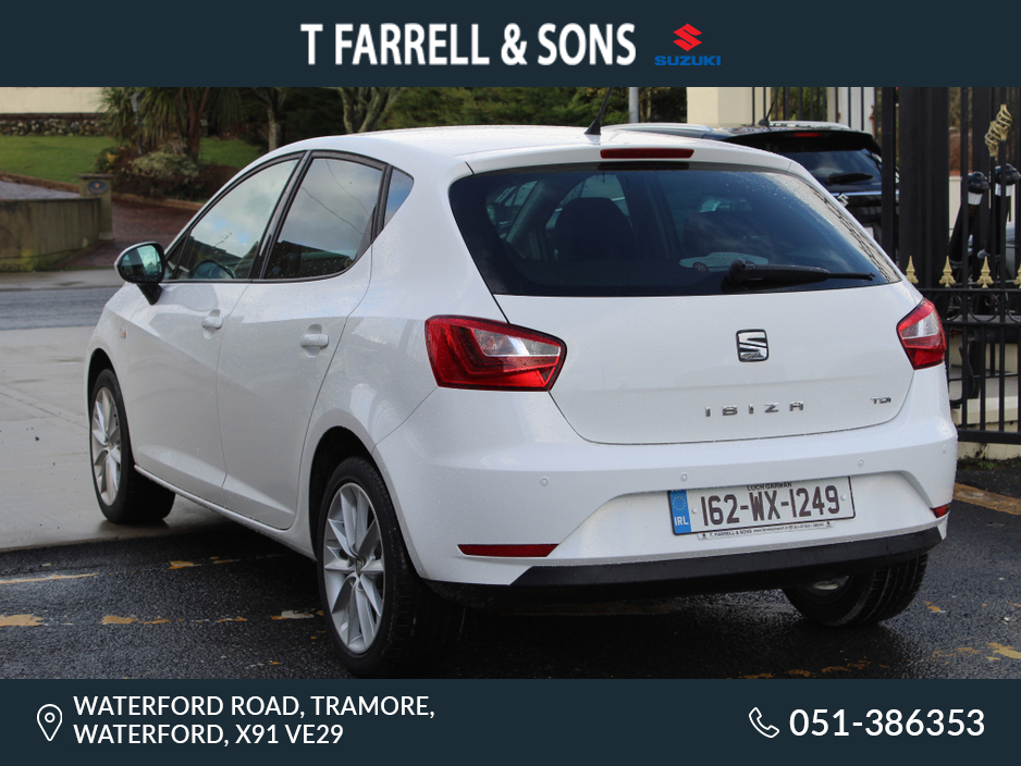 2016 SEAT Ibiza 5DR 1.4 TDI 75HP SPORT 4DR €10,950