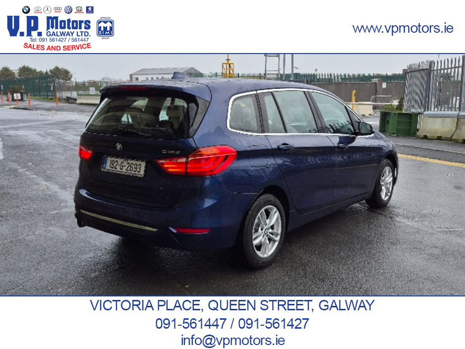 2019 BMW 2 Series Gran Tourer LUXURY EDITION, HUGH SPEC, AUTO, 1 OWNER. €22,850