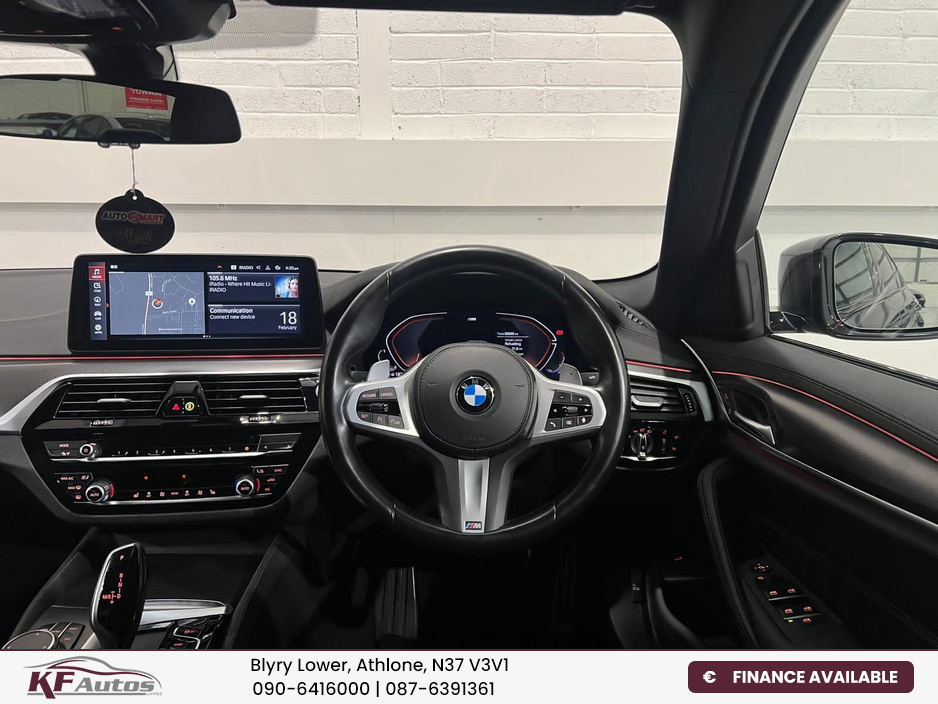 2022 BMW 5 Series 520d G30 LCI M Sport 190bhp 4dr Auto - 222 Reg €40,995