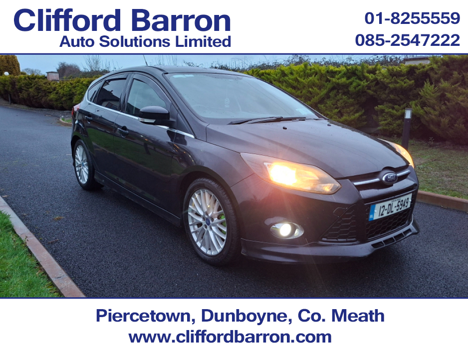 2012 Ford Focus 1.6 TDCI ZETEC S 113BHP 5DR €6,750