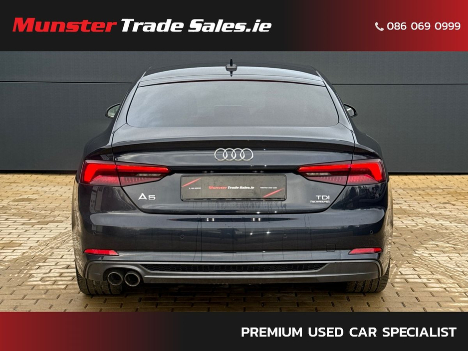 2018 Audi A5 2.0 TDI 190 S-Tronic quattro S Line €24,950