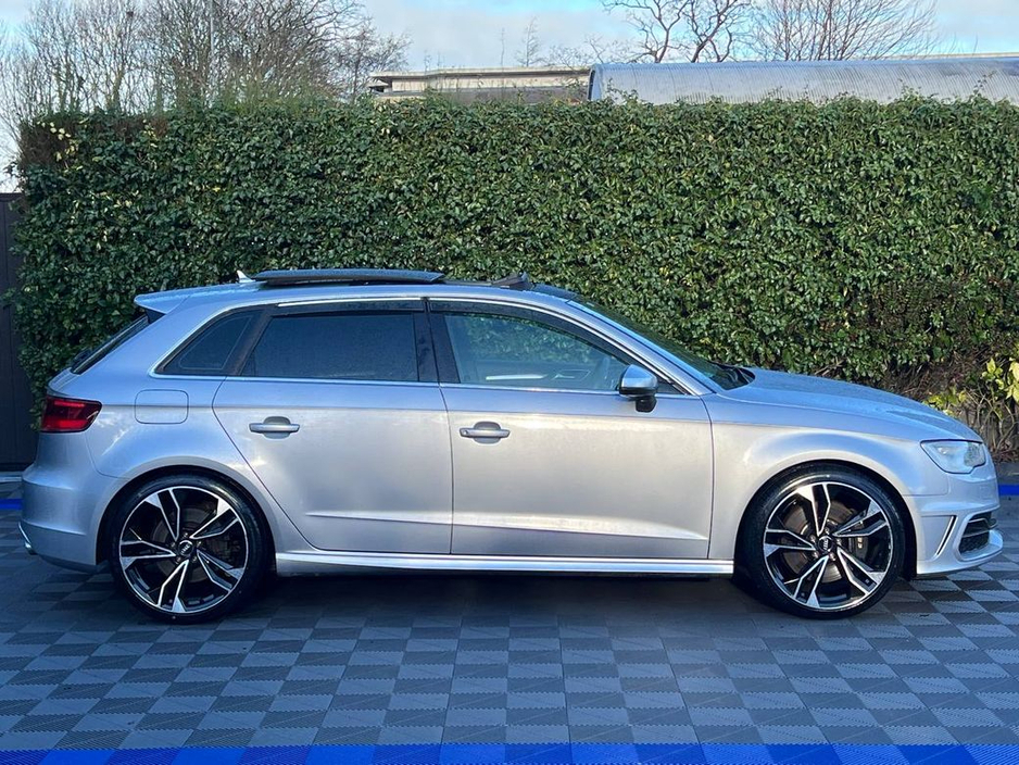 2015 Audi S3 QUATTRO 2.0 TFSI AUTO // OPENING PAN ROOF // LEATHER HEATED POWERED SPORT SEATS // 300 BHP €23,900