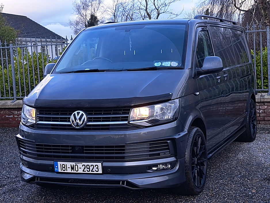 2018 Volkswagen Transporter T30 Highline  LWB with side bars, Alloys, Front Splitter kit 2.0 Diesel €21,300