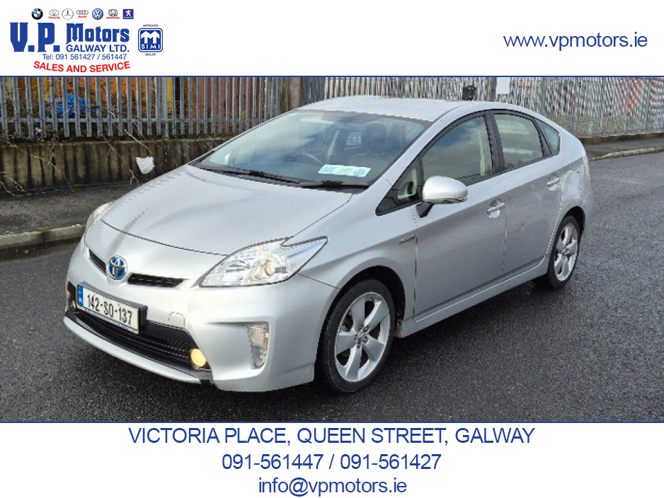 2014 Toyota Prius Original Irish Car  Only 2 Owners  Full Toyota Main Dealer Service History €10,950