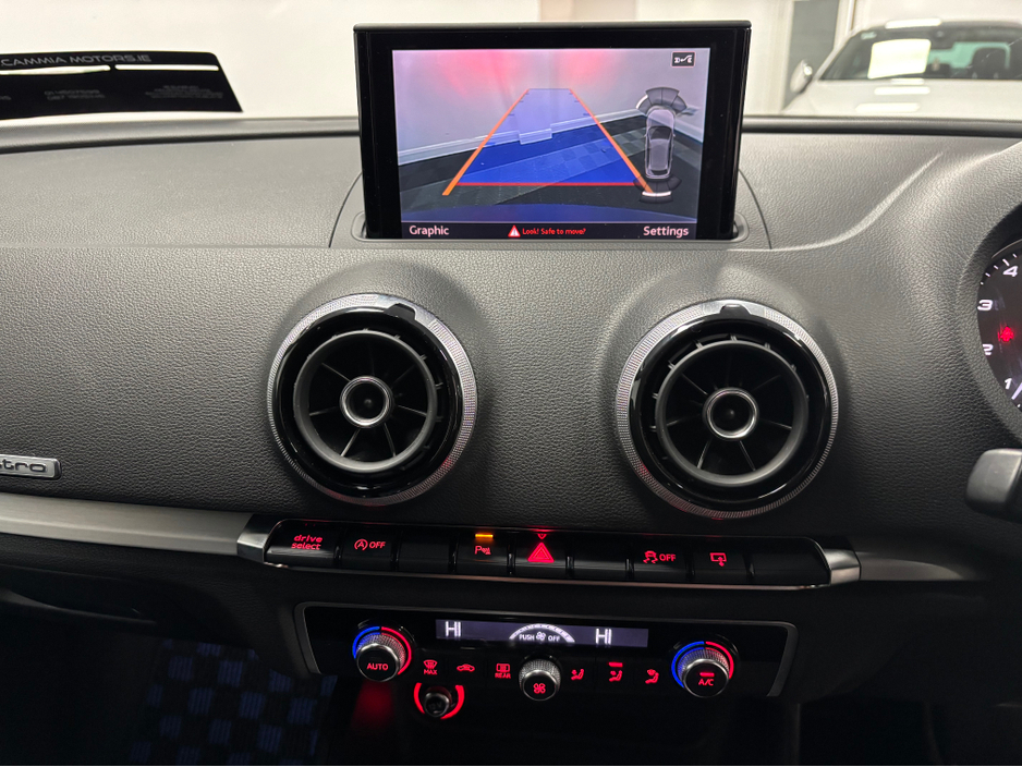 2015 Audi S3 *AUDI S3* *S-TRONIC AUTOMATIC* *REVERSE CAMERA* *PARKING SENSORS* *KEYLESS ENTRY* *DRIVE MODES* *300BHP* *BT AUDIO* *TRADE INS WELCOME* €23,950