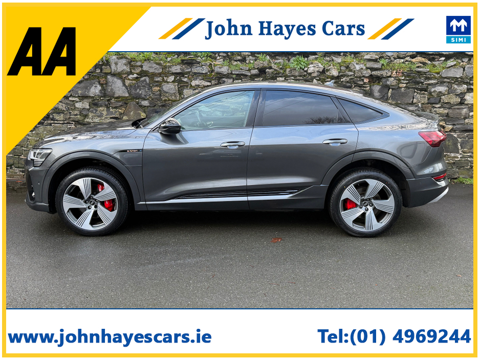 2022 Audi e-tron 55 S LINE QUATTRO COUPE//SUPERB SPEC//VERY LOW MILEAGE//IMMACULATE CONDITION//AUDI HISTORY//SIMI AND AA DEALER €34,450