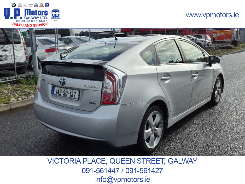 2014 Toyota Prius Original Irish Car  Only 2 Owners  Full Toyota Main Dealer Service History €10,950