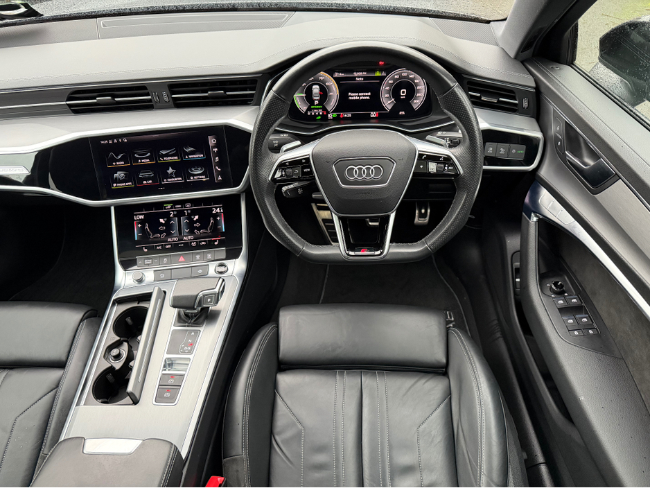 2021 Audi A6 S LINE BLACK EDITION 50 TFSI E QUATTRO //PANORAMIC ROOF//VERY LOW LIEAGE//SUPERB SPEC//SIMI AND AA DEALER €43,950