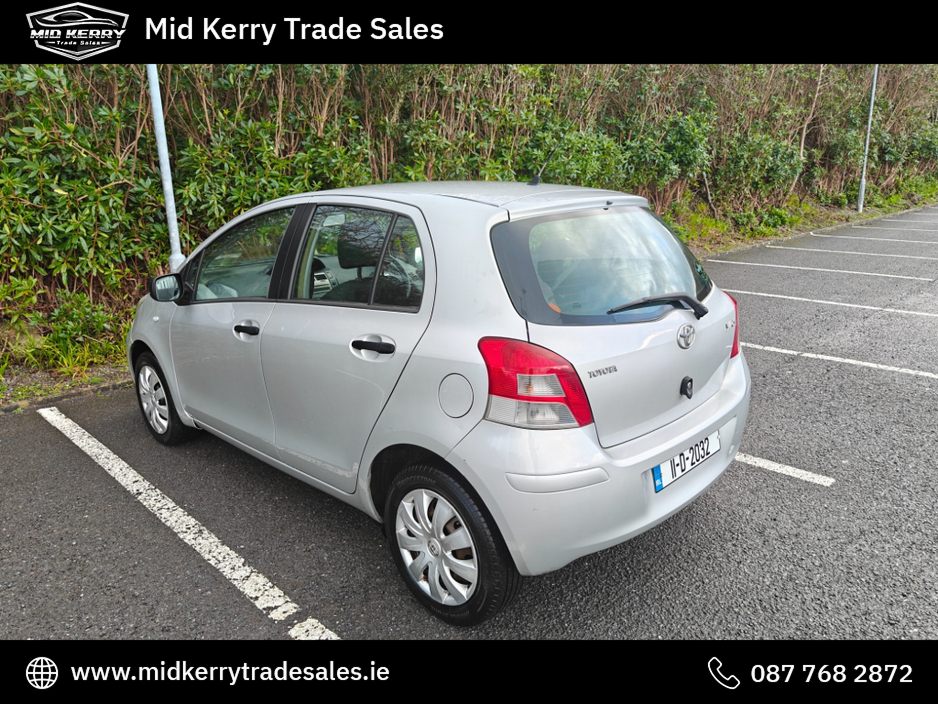 2011 Toyota Yaris 1.4 D-4D TERRA 5DR €3,995